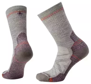 Носки Smartwool Hike Light с подушкой для экипажа, серо-коричневый