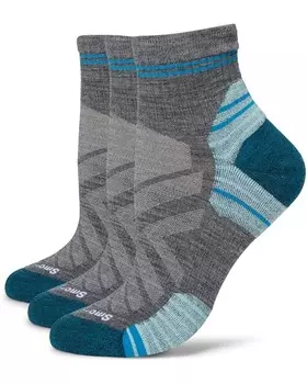 Носки Smartwool Hike Targeted Cushion Ankle Socks 3-Pack, цвет Medium Gray