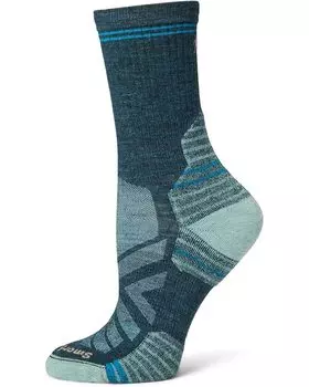 Носки Smartwool Hike Targeted Cushion Mid Crew Socks, цвет Twilight Blue