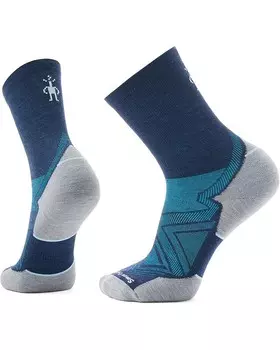 Носки Smartwool Run Targeted Cushion Mid Crew Socks, цвет Deep Navy