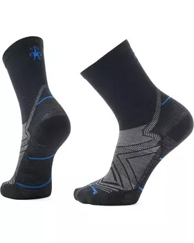 Носки Smartwool Run Zero Cushion Mid Crew Socks, черный
