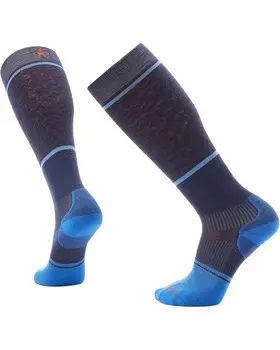 Носки Smartwool Snowboard Targeted Cushion Retro Line Over The Calf Socks, цвет Deep Navy