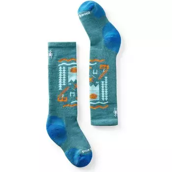 Носки Smartwool Wintersport Full Cushion Ski Day OTC, цвет Cascade Green