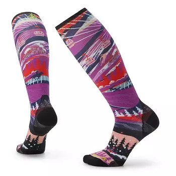 Носки Smartwool Zero Cushion Skication женские, мультиколор