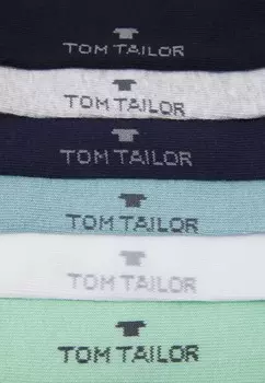 Носки SNEAKER 12ER UNI BASIC TOM TAILOR, темно-синий