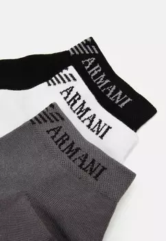 Носки SNEAKER SOCKS 3 PACK Emporio Armani, серый