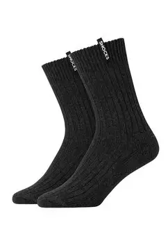 Носки SNOCKS Woll 2 шт, темно серый