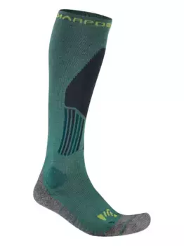 Носки со вставками KARPOS, зеленый