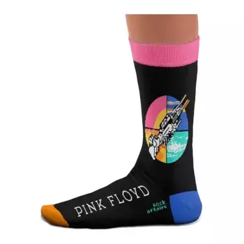 Носки Sock Affairs Pink Floyd Wish You Were Here long, черный