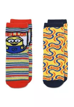Носки SOCKEN 2ER SET Minions, цвет mehrfarbig