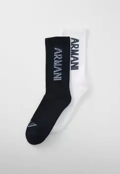 Носки SOCKS 2 PACK Emporio Armani, синий