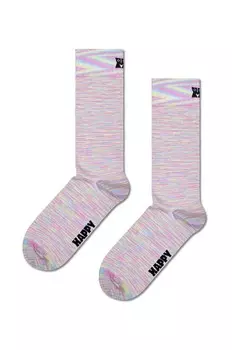 Носки Solid Space Sock Happy Socks, розовый
