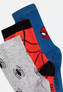 Носки SPIDERMAN 3 PACK Lindex, пестрый серый