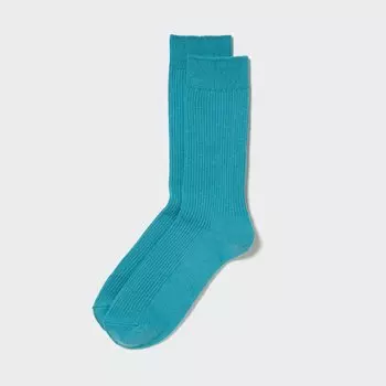 Носки (сплошные) UNIQLO, голубой