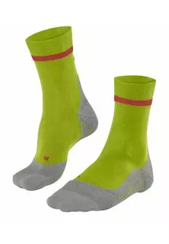 Носки спортивные RU4 ENDURANCE RUNNING FUNCTIONAL LIGHT-CUSHIONED FALKE, оливковые