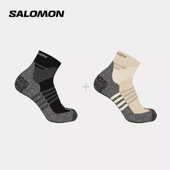 Носки спортивные Salomon X Ultra с низким верхом, желтый
