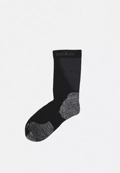 Носки спортивные Socks Crew Ceramicool Run ODLO, черный