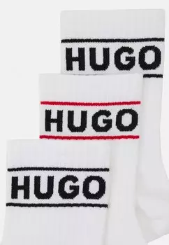 Носки Sporty 3 Pack HUGO, белые