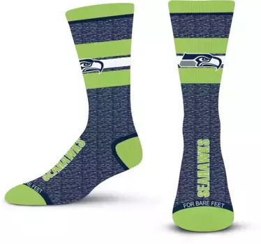 Носки Spotlight для взрослых Seattle Seahawks для босых ног For Bare Feet