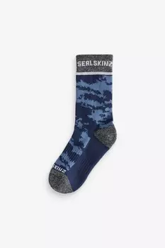 Носки средней длины из жаккарда Reepham для активного отдыха Sealskinz, синий