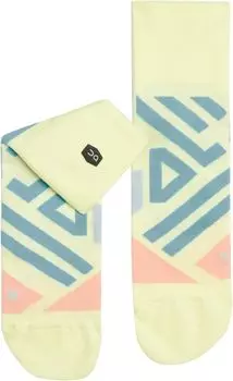 Носки средней производительности On, цвет Hay/Rose