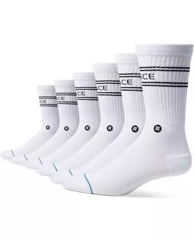 Носки Stance Basic Crew 6-Pack, белый