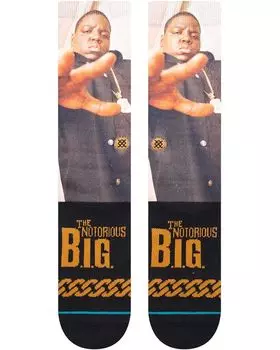 Носки Stance Biggie The King Of NY, черный
