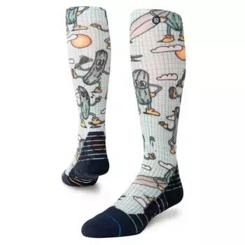 Носки Stance Feeling Pickled Mid Poly Snow, белый