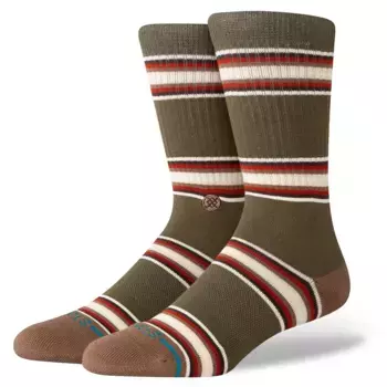 Носки Stance Hill Top crew, зеленый