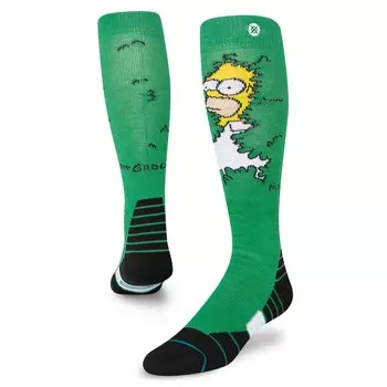 Носки Stance Homer Snow, зеленый