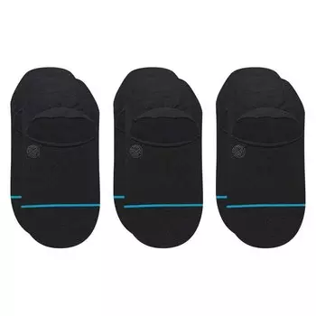 Носки Stance Icon no show 3 шт, черный