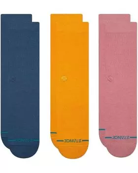 Носки Stance Icon Patches Box Set, цвет Dark Royal