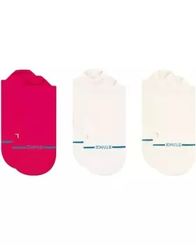 Носки Stance Iconic Light Tab 3-Pack, цвет Magenta