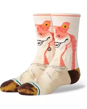 Носки Stance Jar Jar Crew Kids, цвет Vintage White