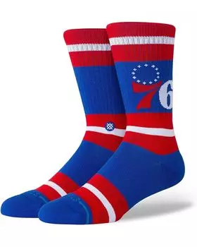 Носки Stance Prep Philadelphia 76ers, синий