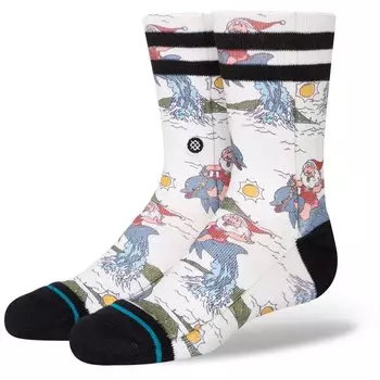 Носки Stance Santas Wild Ride, белый