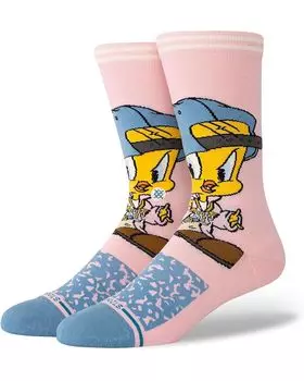 Носки Stance Tweety Crew, розовый
