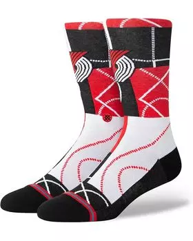 Носки Stance Zone Portland Trailblazers, черный