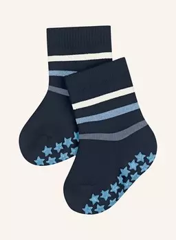 Носки-Стопперы в несколько полосок Falke, синий