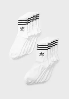 Носки STRIP UNISEX 10 PACK Adidas Originals, белый