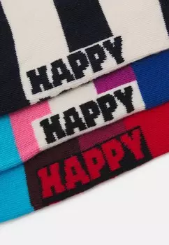 Носки STRIPES UNISEX 3 PACK Happy Socks, цвет Multi