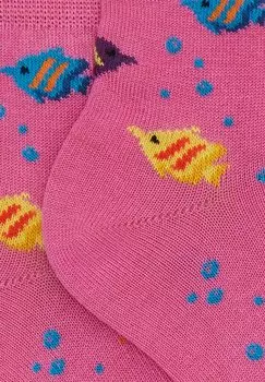 Носки Super Fish Motif Gallo, розовый