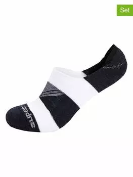 Носки super.natural, черный/белый