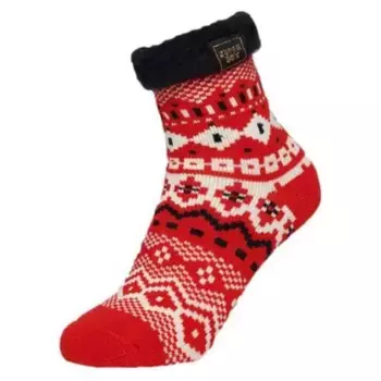 Носки Superdry Patterned Slipper, красный