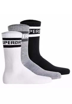 Носки Superdry, schwarz grau wei