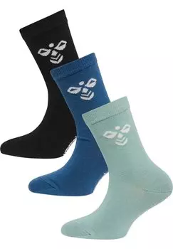 Носки SUTTON 3 PACK Hummel, цвет blue surf