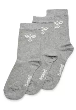 Носки SUTTON 3 PACK Hummel, цвет grey melange
