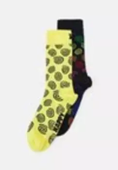 Носки SWIRL AND SWIRL UNISEX 2 ПАКЕТА Happy Socks, мультиколор