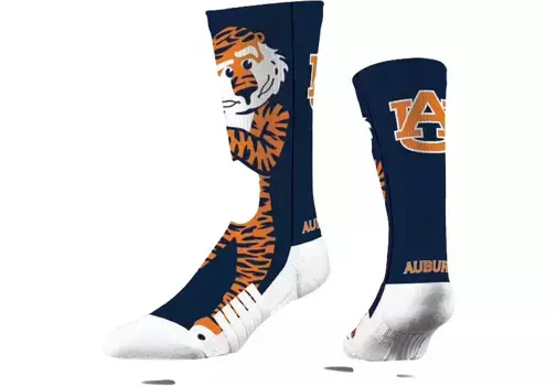 Носки-талисманы Strideline Auburn Tigers