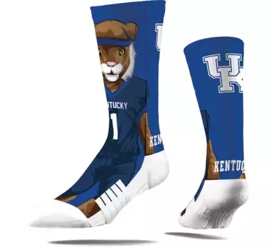 Носки-талисманы Strideline Kentucky Wildcats